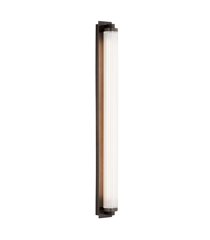 Hampton Integrated LED Wall Lamp Brushed Titanium  3000K-1