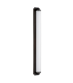 Hampton Integrated LED Wall Lamp Brushed Titanium  3000K-2