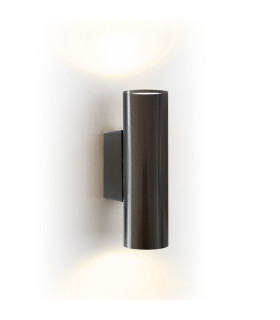 Mitos Plus Up & Down Wall Lamp Brushed Titanium GU10-1