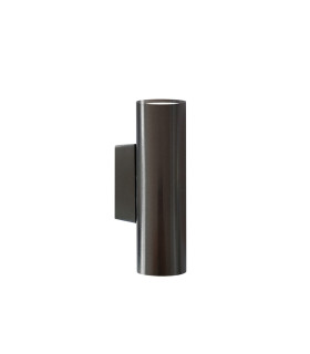 Mitos Plus Up & Down Wall Lamp Brushed Titanium GU10-2