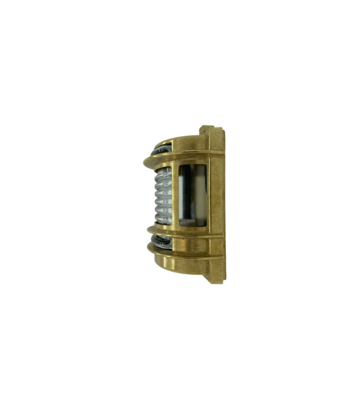 Cargo Solid Brass Flush Wall Light Raw Brass Finish IP64-4