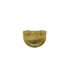 Cargo Solid Brass Flush Wall Light Raw Brass Finish IP64-5