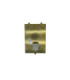 Cargo Solid Brass Flush Wall Light Raw Brass Finish IP64-6