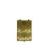 Cargo Solid Brass Flush Wall Light Satin Nickel Finish IP64-7