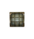 Francis Solid Brass Square 16cm Wall Light Antique Brass Finish IP64-9