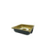 Francis Solid Brass Square 16cm Wall Light Raw Brass Finish IP64-5