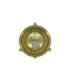 Small Solid Brass Round 21cm Cabin Bulkhead Antique Brass Finish IP64-8