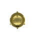 Small Solid Brass Round 21cm Cabin Bulkhead Satin Nickel Finish IP64-9