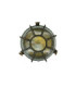 Grand Solid Brass Round 22cm Capstan Bulkhead Antique Brass Finish IP64-11