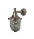 Grant Solid Brass 16cm Tiller Wall Lantern Satin Nickel Finish IP64-5