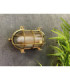 Horatio Solid Brass Oval Bulkhead Satin Nickel Finish IP64-10