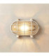 Horatio Solid Brass Oval Bulkhead White Finish IP64-1