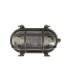 Horatio Solid Brass Oval Junior Bulkhead Antique Brass Finish IP64-12