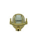 Horatio Solid Brass Oval Junior Bulkhead Satin Nickel Finish IP64-5