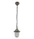 Hull Solid Brass Pendant Lantern Satin Nickel Finish IP54-1