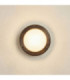 Marina Solid Brass Round 14cm Circular Bulkhead Antique Brass Finish IP64-1