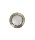 Marina Solid Brass Round 14cm Circular Bulkhead Satin Nickel Finish IP64-5
