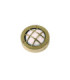Marina Solid Brass Round 14cm Guard Circular Bulkhead Raw Brass Finish IP64