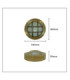 Marina Solid Brass Round 14cm Guard Circular Bulkhead Satin Nickel Finish IP64