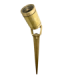 Marlinspike Solid Brass Spike Spot Light Raw Brass Finish IP64-1