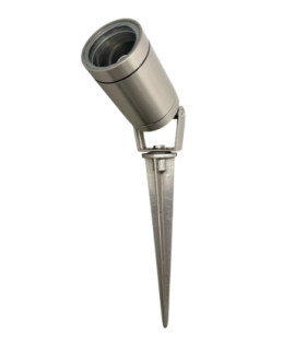 Marlinspike Solid Brass Spike Spot Light Satin Nickel Finish IP64-1