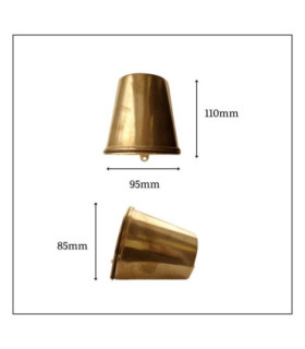 Mast Solid Brass Down Wall Light Raw Brass Finish IP65-2