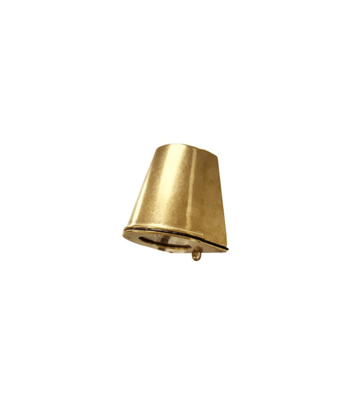 Mast Solid Brass Down Wall Light Raw Brass Finish IP65-3