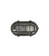Merchant Solid Brass Oval Bulkhead Antique Brass Finish IP64