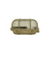 Merchant Solid Brass Oval Bulkhead Satin Nickel Finish IP64-4