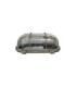 Merchant Solid Brass Oval Flush Bulkhead Satin Nickel Finish IP64-5