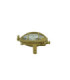 Mini Solid Brass Round 14cm Compass Guard Bulkhead Lamp Antique Brass Finish IP44-4
