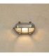 Palaemon Solid Brass Oval Bulkhead Satin Nickel Finish IP64-1