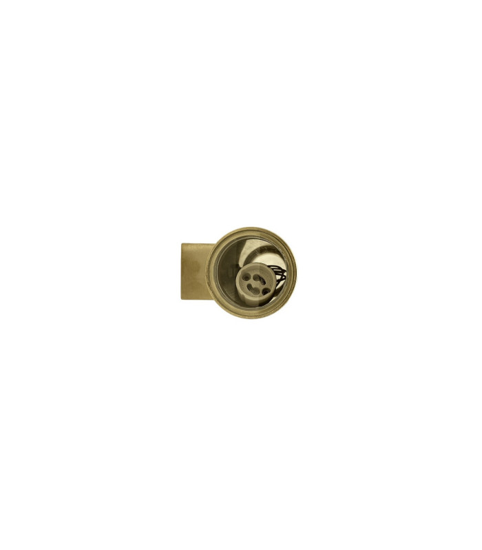 Pharos Solid Brass Up & Down Wall Light Raw Brass Finish IP64-4