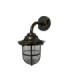 Quinn Solid Brass Guard Wall Lantern Antique Brass Finish IP64-5