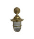 Quinn Solid Brass Guard Wall Lantern Raw Brass Finish IP64-4