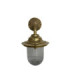 Quinn Solid Brass Wall Lantern Antique Brass Finish IP64-4