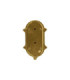 Small Solid Brass Oval Siren Bulkhead without Grill Antique Brass Finish IP64-7