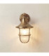 Tiller Solid Brass Wall Lantern Raw Brass Finish IP64-1