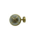 Tiller Solid Brass Wall Lantern Raw Brass Finish IP64-5