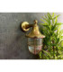 Tiller Solid Brass Wall Lantern Satin Nickel Finish IP64-10