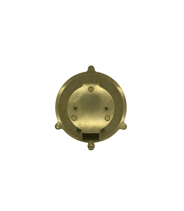 Trident Solid Brass Porthole Circular Bulkhead Lamp Antique Brass Finish IP64