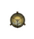 Trident Solid Brass Porthole Circular Bulkhead Lamp Antique Brass Finish IP64