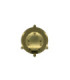 Trident Solid Brass Porthole Circular Bulkhead Lamp Mirror Nickel Finish IP64