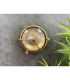 Trident Solid Brass Porthole Circular Bulkhead Lamp Mirror Nickel Finish IP64