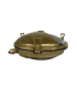 Trident Solid Brass Shield Porthole Circular Shield Bulkhead Lamp Raw Brass Finish IP64-3