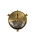 Trident Solid Brass Shield Porthole Circular Shield Bulkhead Lamp Raw Brass Finish IP64