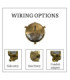 Trident Solid Brass Shield Porthole Circular Shield BulkheadLamp Satin Nickel Finish IP64-4