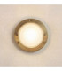 Walkway Solid Brass Circular 14cm Light Raw Brass Finish IP65-1