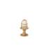 Wellington Solid Brass Pedestal Grand Post Lantern Raw Brass Finish IP54-1