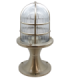 Wellington Solid Brass Pedestal Grand Post Lantern Satin Nickel Finish IP54-1